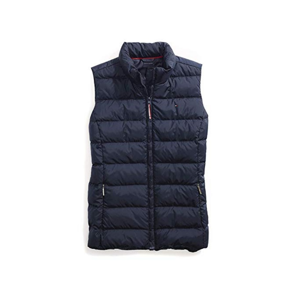 TOMMY HILFIGER- Women's Navy Puffer Vest